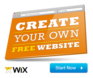 Create your own website with WIX